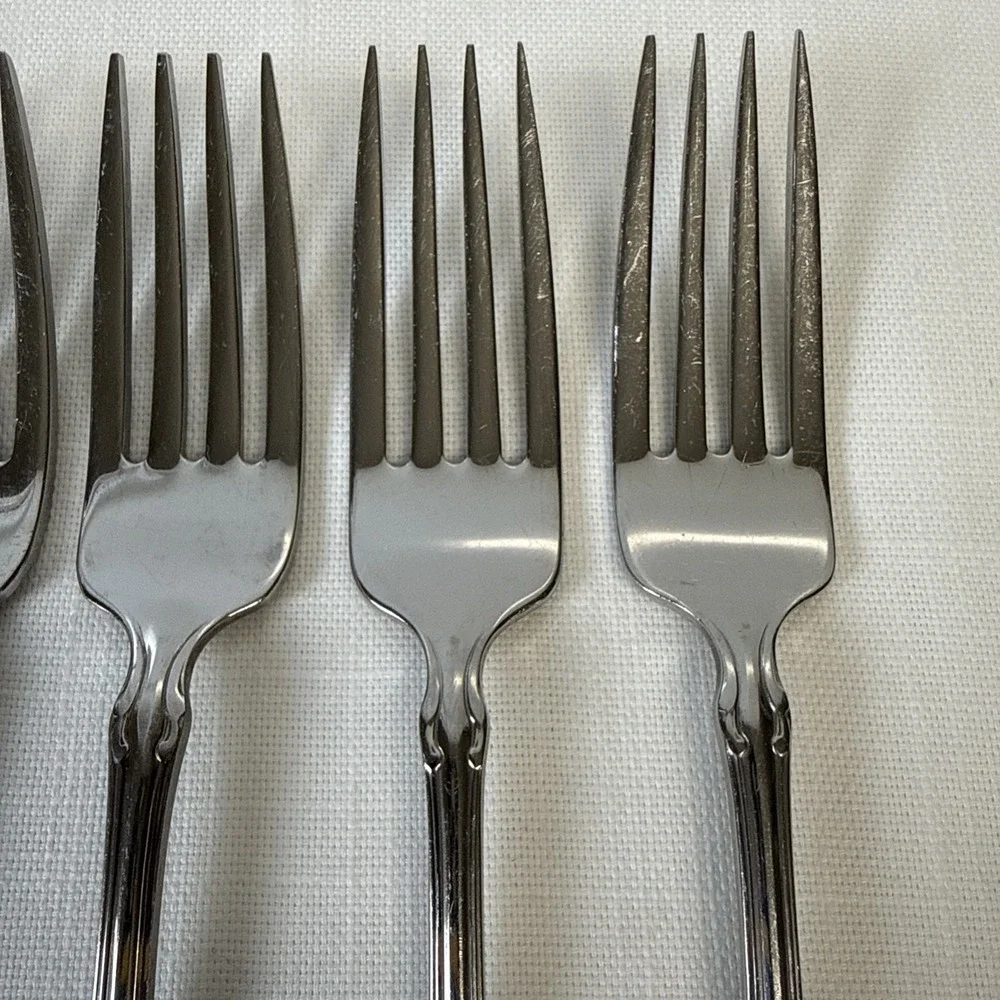 Oneida Plantation‎ Dinner Forks Community Stainless Flatware Set of 6